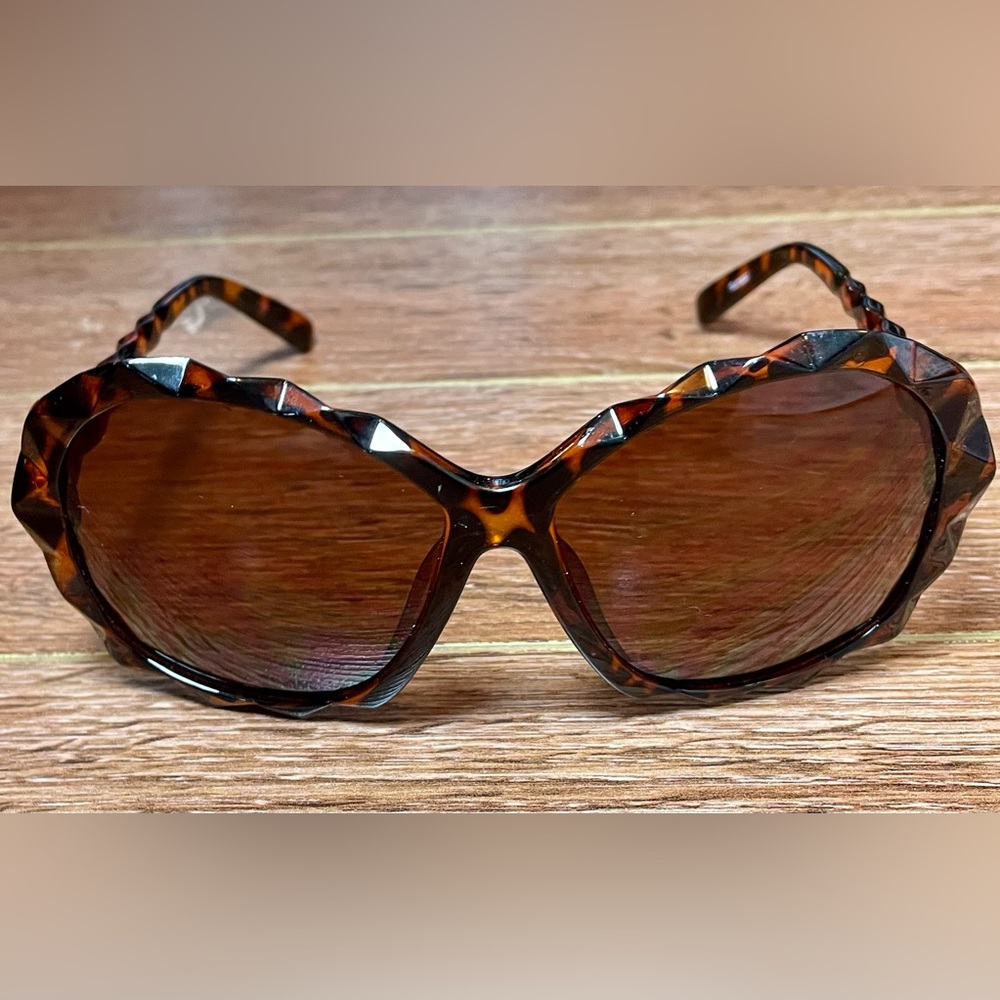 Morgan Tortoise Shell Oversized Sunglasses